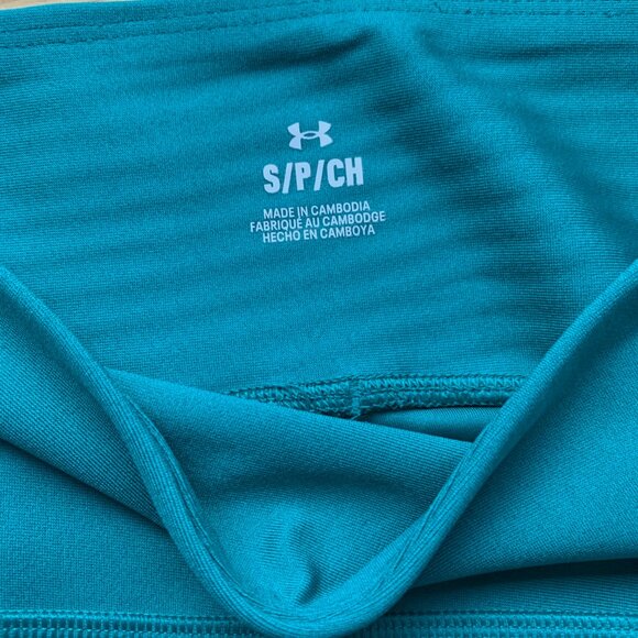 Under Armour Women’s HeatGear Leggings – Teal, Size Small - Picture 4 of 8